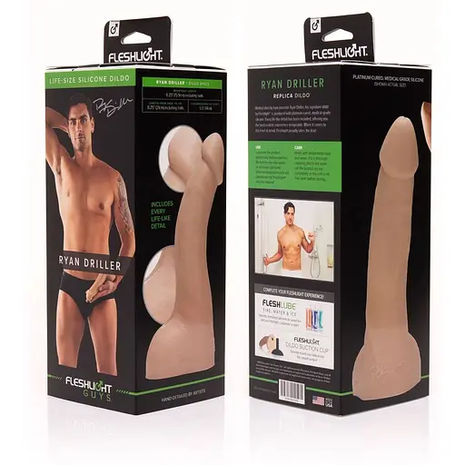 Фалоімітатор Fleshlight Guys: Ryan Driller Dildo - фото 3