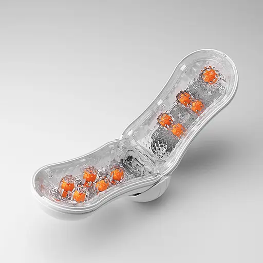 Мастурбатор Tenga Flip Orb Orange Crush оранжевый - фото 3