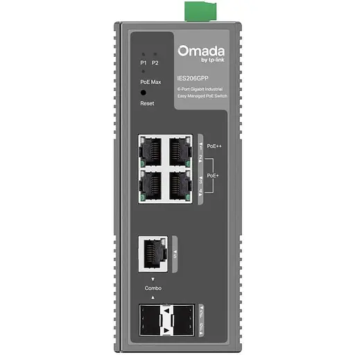 Коммутатор TP-Link 6-портовий гигабитний промисловий IES206GPP (IES206GPP) - фото 2