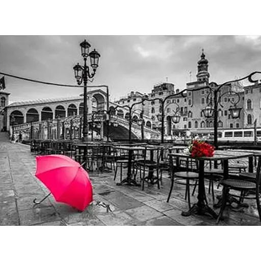 Алмазна вишивка Алмазна мозаїка 40 * 50 см на підрамніку После дощу з прінтованою рамою - фото 1