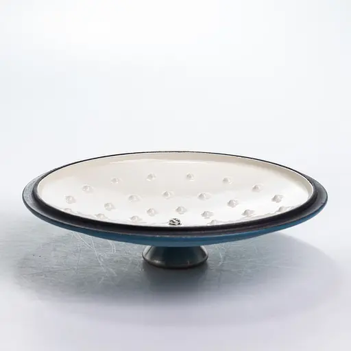 Каструля чавунна 2.5 л емальована з кришкою посуд для тушкування запікання кухонна Синій Premium Cookware HP-1-14-BLUE - фото 5