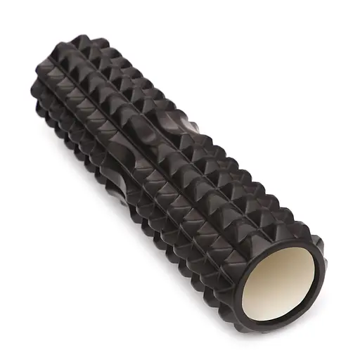 Массажный ролик Cornix EVA 45 x 14 см (валик, роллер) XR-0334 Black - фото 4