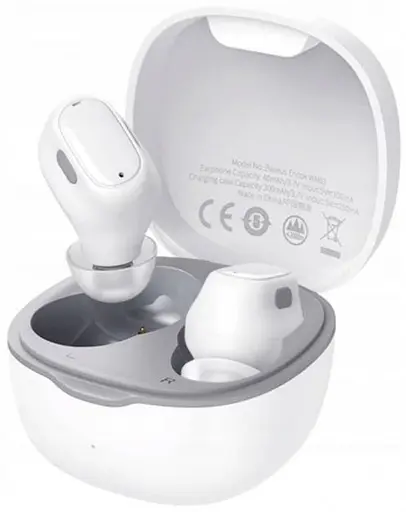 Наушники Baseus TWS Encok True Wireless Earphones WM01 беспроводные белые (NGTW240002) - фото 5