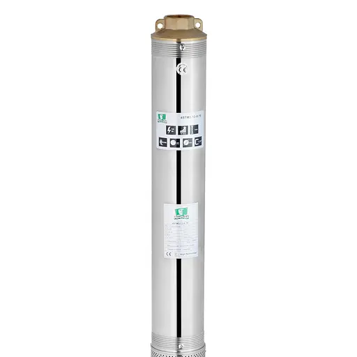 Насос глубинный центробежный многоступенчатый Pumpman 4STM3-13-0,75 кВт Hmax 93 м Qmax 4,8 куб.м 750 Вт (CV032270) - фото 3