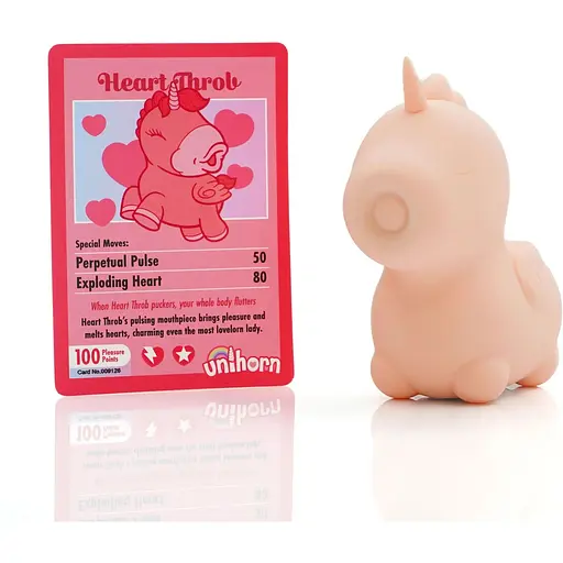 Вібратор з пульсацією Unihorn - Heart Throb - фото 4