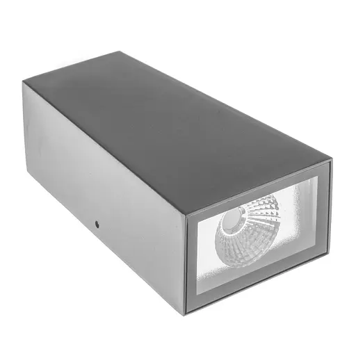Подсветка Brille LED фасадная IP65 AL-222/2х3W NW COB BK