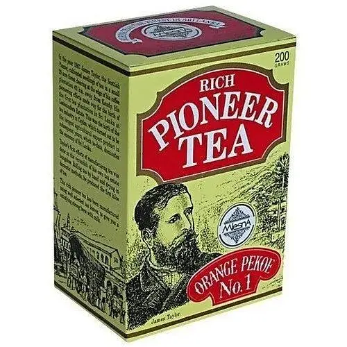 Чай чорний Mlesna Річ Піонер O.P.1 паперова коробка 200 г - фото 1