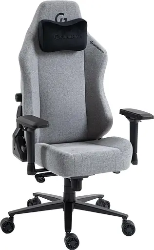 Игровое кресло GamePro GC775G Fabric Gray (GC775G) - фото 1