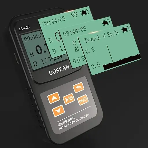 Дозиметр радіометр Bosean FS-600 побутовий - фото 5
