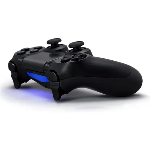 Sony DualShock 4 Version 2 (black) + Thumb Grips (накладки на стики, 4 шт.) - фото 3