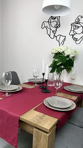 Доріжка водовідштовхувальна Бордовий однотон 170х40 см - фото 9