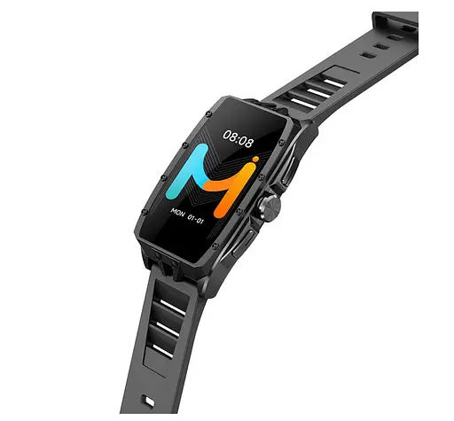 Смарт-часы Smart Watch iMiki MB-1 Super AMOLED 1.64 (456x280) 230мАч Black - фото 5