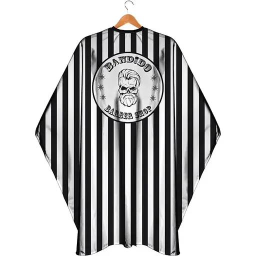 Пеньюар Bandido Star Barber Cape Thick Strips