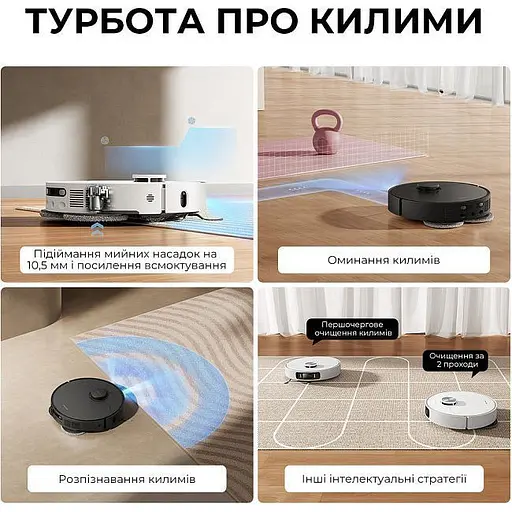 Робот-пилосос Dreame Bot L40 Ultra AE Black (RLL77SE-Bl) [147536] - фото 9