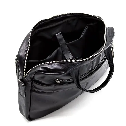 Сумка портфель для ноутбука Tarwa в чорному кольорі 43х30.5х7 см sum0028426 - фото 6