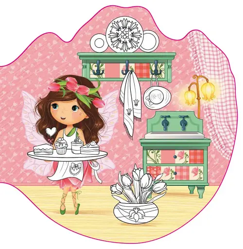 Квіткові феї. Тюльпанна. 57 наліпок - фото 5