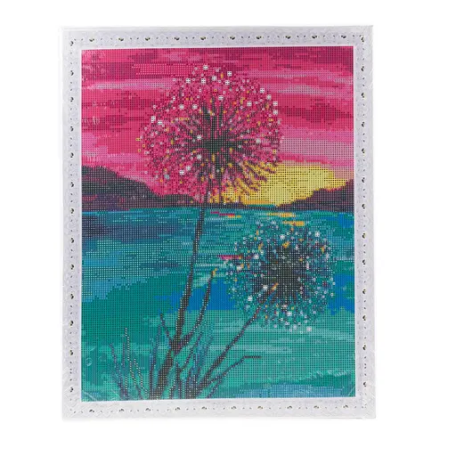 Набір з алмазною мозаїкою "Кульбаби" 40*50 см, IDEA2-CK6575, ТМ "99IDEAS" - фото 6