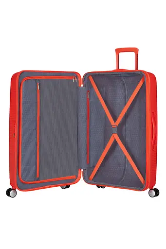 Валіза 77 см American Tourister Soundbox Neon Orange 77x51.5x29.5(32.5) 32G*86003 - фото 2