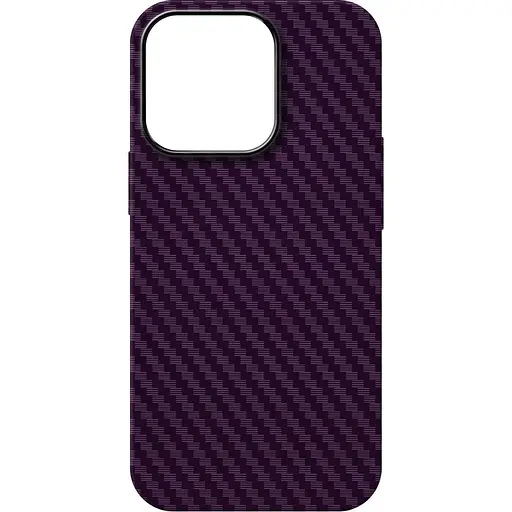 Чехол ArmorStandart LikeCarbon with MagSafe для Apple iPhone 14 Pro Purple (ARM69204) [136584]