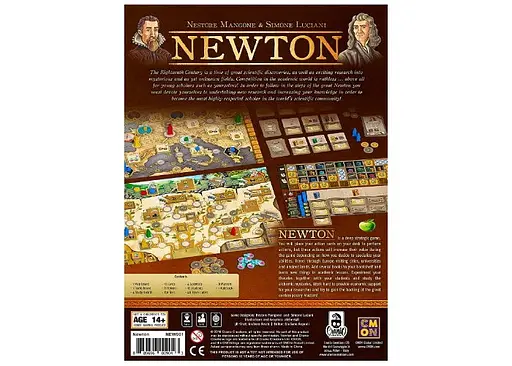 Настільна гра CMON Limited Ньютон (Newton) (багатомовна) (CMNNEW001) - фото 2
