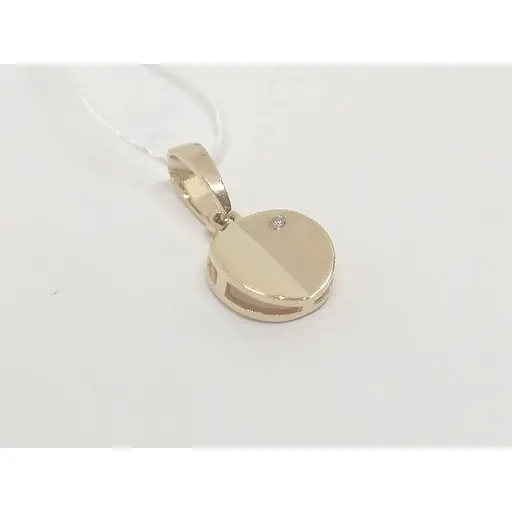 Золота підвіска Столична Ювелірна Фабрика з фіанітом. 441061 - фото 2