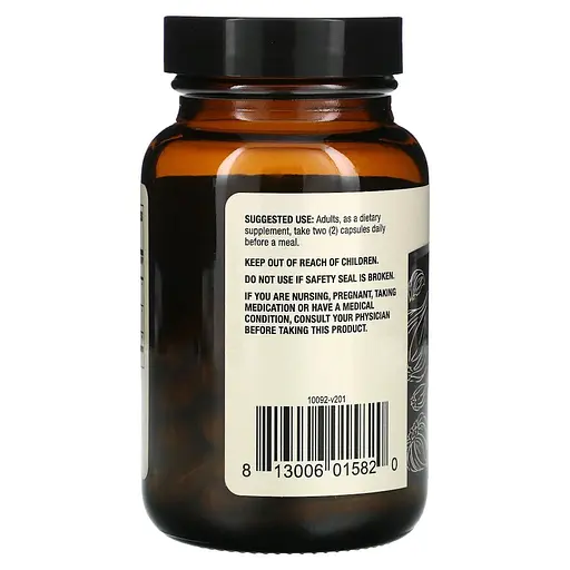 Ферментований чорний часник Dr. Mercola Fermented Black Garlic, 60 капсул - фото 3