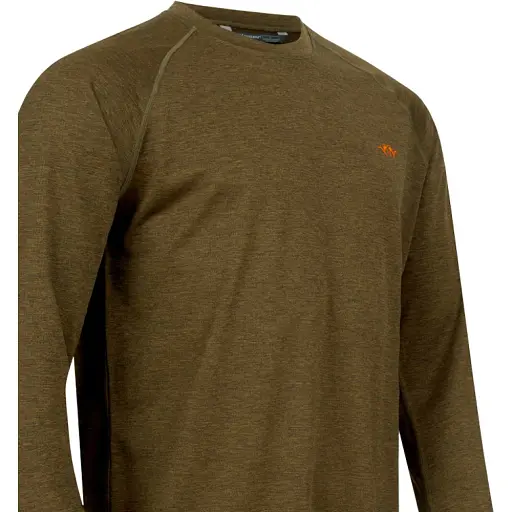 Лонгслив Blaser Active Outfits Tech LS XL Dark Olive - фото 5