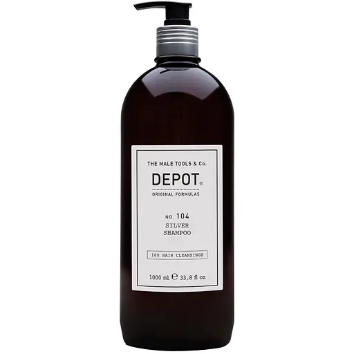 Шампунь для седых и светлых волос Depot No.104 Z.ONE Silver Shampoo 1 л