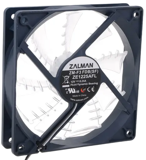 Вентилятор Zalman ZM-F3 FDB (SF) Black (ZM-F3FDBSF)