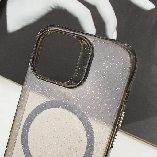 Чохол Epik TPU Radiance with MagSafe для Apple iPhone 14, 6.1 Black - фото 3