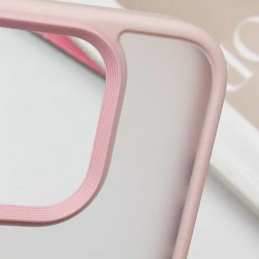 Чехол Epik TPU+PC Metal Buttons для Apple iPhone 16 Pro Max 6.9 Розовый - фото 6