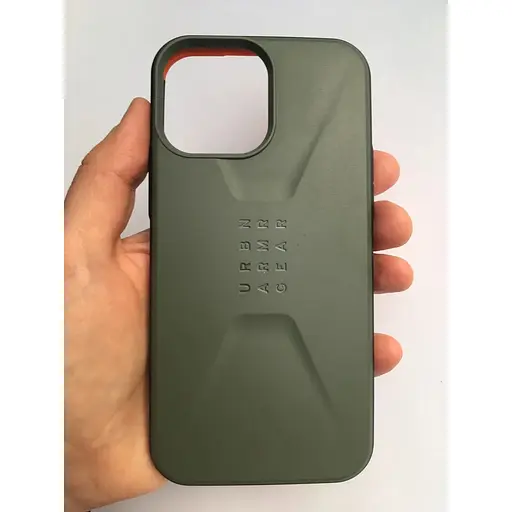 Оригинальный противоударный чехол UAG Civilian для iPhone 13 Pro Max (6.7") Olive (11316K117272) - фото 3