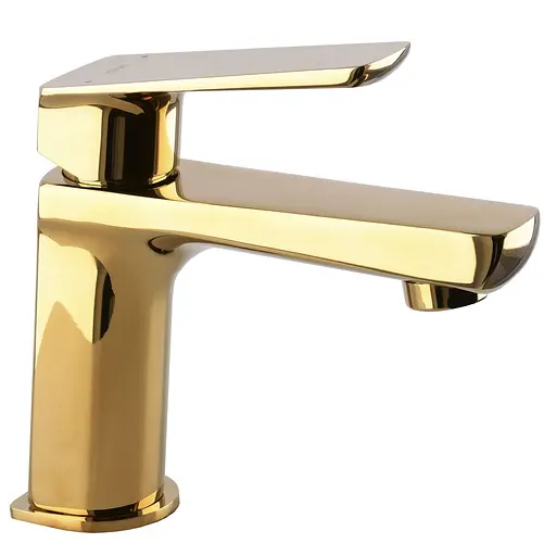 Змішувач для умивальника Topaz Lexi TL- 21201-H57-AUV Золотий - фото 2