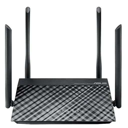 Роутер ASUS RT-AC1200 AC1200 V2 Black 802.11ac (RT-AC1200) - фото 1