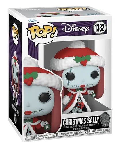 Фигурка Funko Pop Фанко Поп Кошмар перед Рождеством Салли Sally 10 см FP NBС S 1382 - фото 3