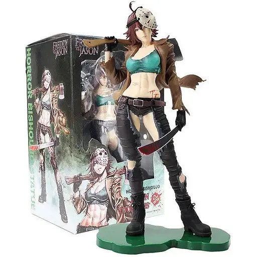 Статуэтка Freddy vs. Jason Kotobukiya Bishoujo Jason Voorhees Джейсон Вурхиз 25 см Movies: 35.10 - фото 2