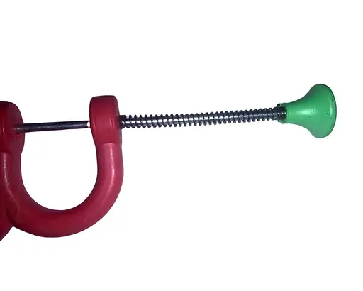 Прибор для удаления косточек выдавливатель косточки (нержавеющая сталь, пластик), Kitchen Master Красный 85615 - фото 4