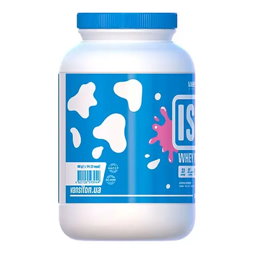Протеїн Vansiton Iso Whey Protein Полуниця 1 кг - фото 2