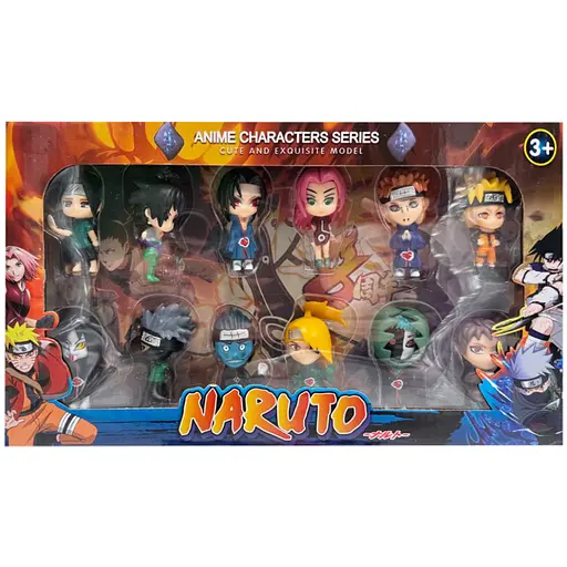 Детский игровой набор фигурок "Naruto" ZS222-75-1, 12 героев