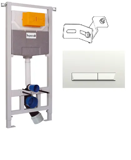 Інсталяція для унітазу 3 в 1 Imprese i8109 - фото 1