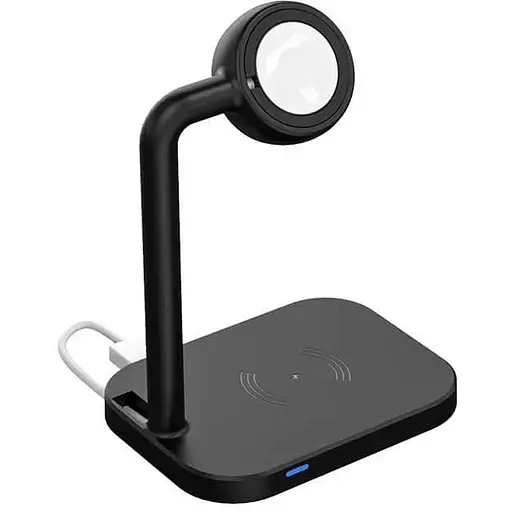 Зарядка Qi 2in1 wireless charger JYD-WC109 |15W Max, Phone/Apple-Android Watch Compatible| (Not included Watch charger) - фото 1