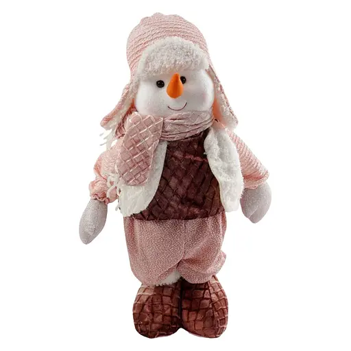 Новорічна декоративна іграшка  C 67790 з телескопічними ніжками, сніговик - фото 2