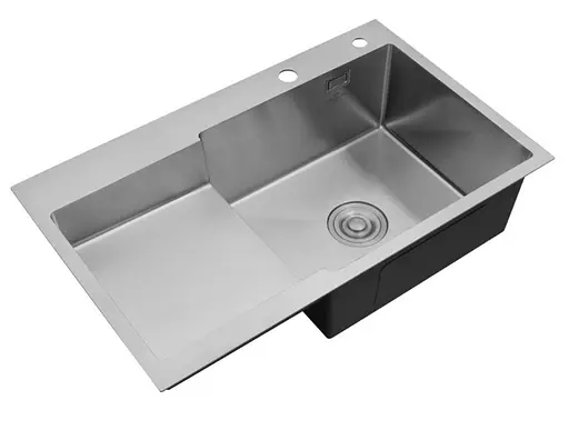 Кухонная мойка Kroner KRP Gebürstet - 7848RHM (3,0/1,0 мм) (CV030022) - фото 3