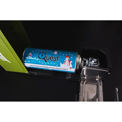 Газовая горелка BRS-99 + Газовый баллон цанговый бутановый Quest, 220гр - фото 7