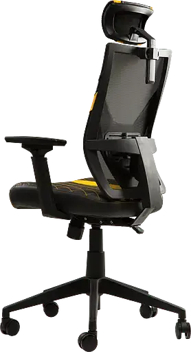 Геймерское кресло GT Racer черное с желтым (X-6674 Black/Yellow) - фото 4