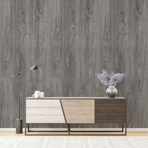 Самоклеящаяся виниловая плитка в рулоне 600х3000х2мм Пепелявая (0004-8-матовая) SW-00001175 - фото 6