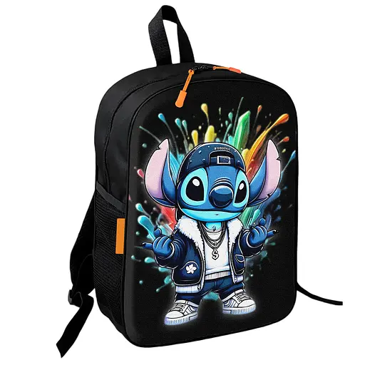 Рюкзак школьный детский с принтом Стич 36х27 см подростковый для мальчика, девочки (4068)
