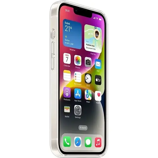 Оригинальный противоударный чехол Apple Clear Case MagSafe для iPhone 14 Plus (6.7") Прозрачный (MPU43ZE/A) - фото 10