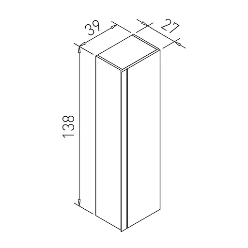 Пенал підвісний для ванни Classic Neo 1943.440007, Білий - фото 4