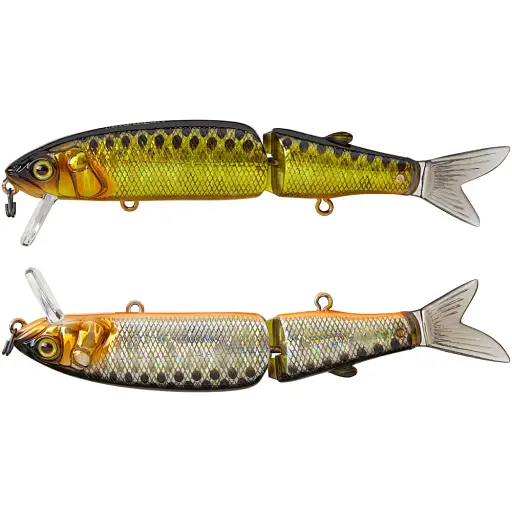 Воблер Jackall Magallon SP 113 мм 13,7 г HL Gold&amp;Silver Black